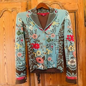 IVKO Embroidered Cardigan